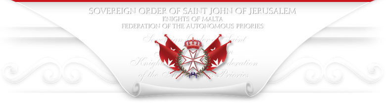 - Ordre Souverain de Saint Jean de Jérusalem, Chevaliers de Malte, Fédération des Prieurés Autonomes